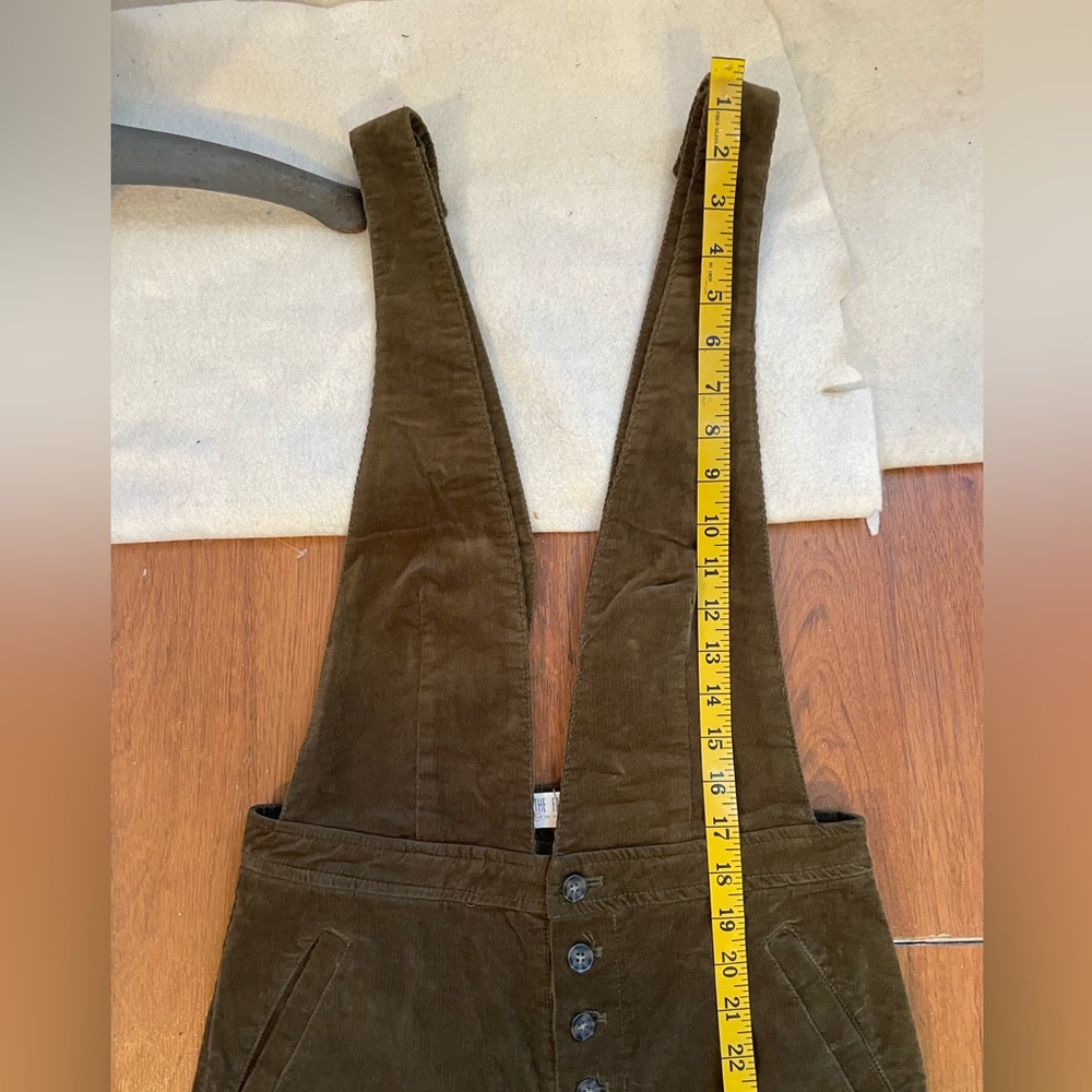 Free People Old School Love wide leg corduroy overalls - Picture 8 of 12